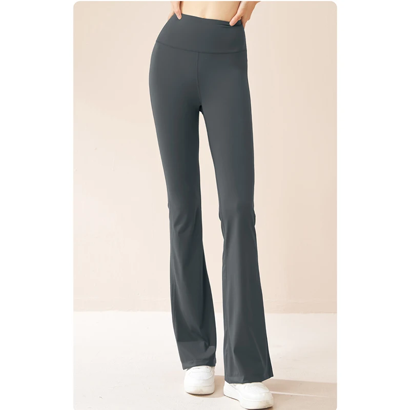 2026 New Women High Waist Flare Leggings Butt Lifting Tummy Control Yoga Pants Stretchy Quick Dry Workout Bootcut Trousers