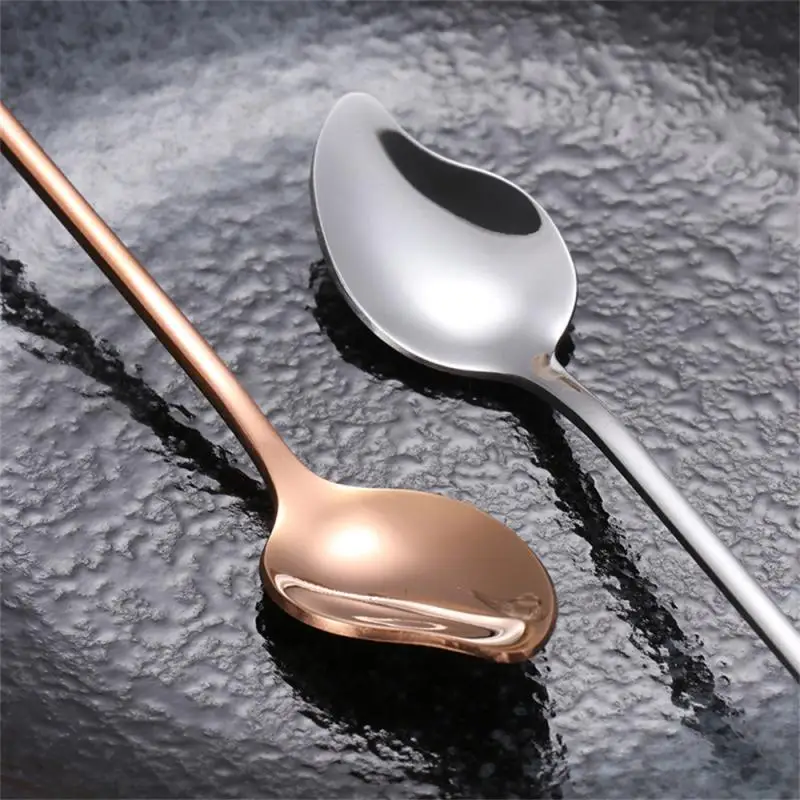 2/3PCS Coffee Scoop 304 Stainless Steel Long Handle Tea Spoon Ice Cream Spoon Creative Coffee Spoon