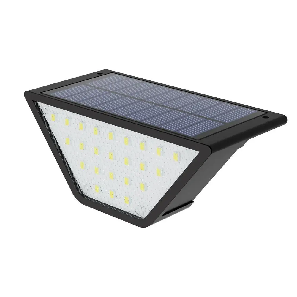 Lámpara de paso de escalera impermeable IP65, decoración de jardín, luz de paisaje personalizada, luz Triangular de cubierta alimentada por energía Solar, patio