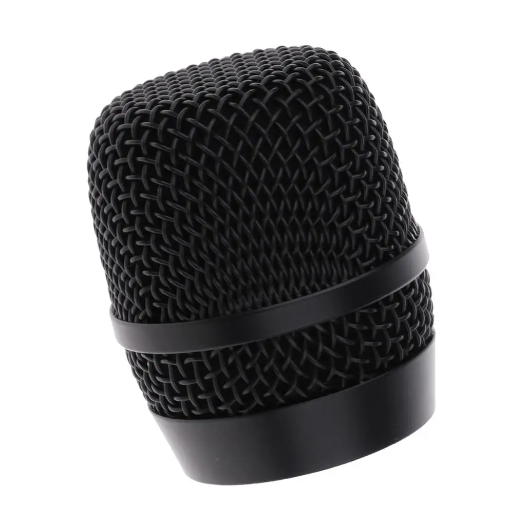 Microphone Basket Microphone Protection, Spare Part Steel Braiding Head - Black
