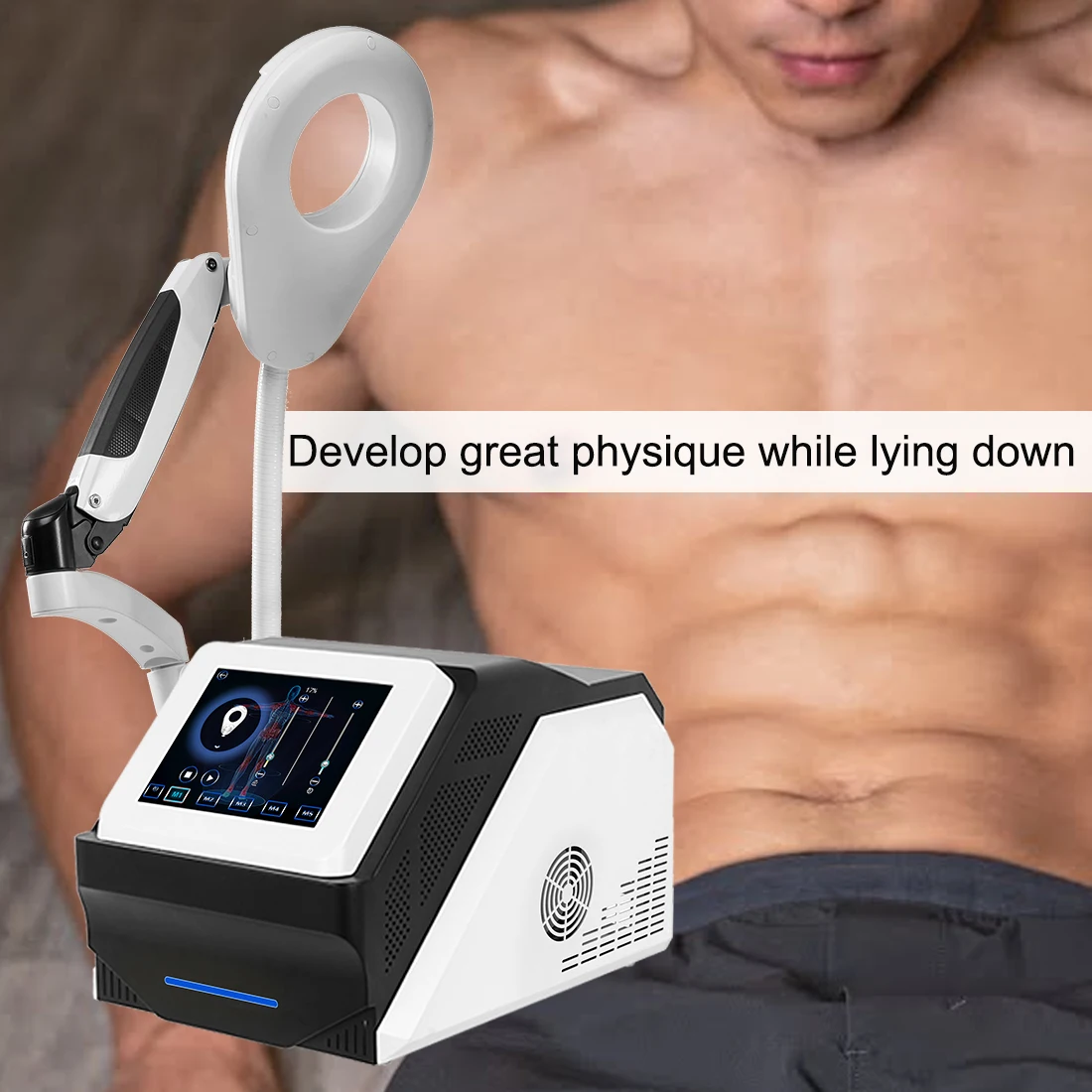 Hot Pulsed Physio Magnetic Body Sculpting Machine - Weight Loss & Muscle Toning Device for Cellulite Reduction, Non-Invasive