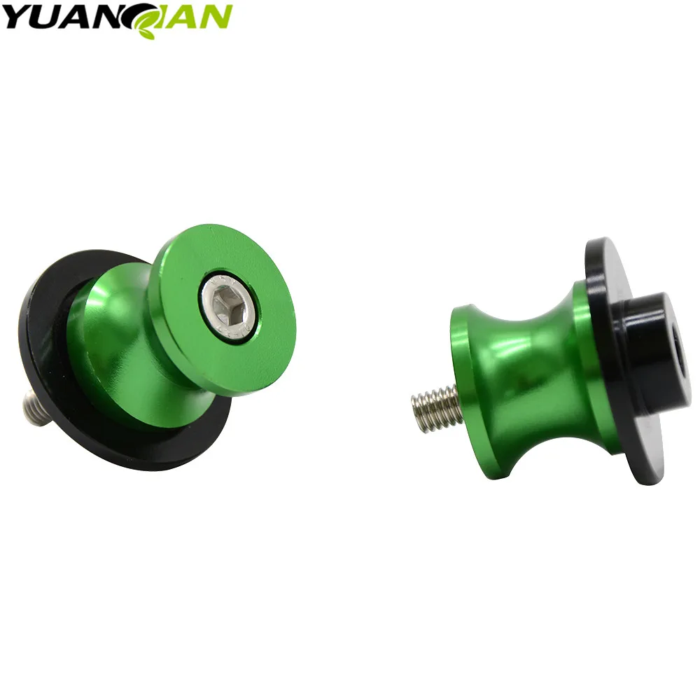 Swingarm المنزلق بكرات حامل مسامير لياماها YZF R3 YZFR3 YZF-R3 CNC دراجة نارية الملحقات أجزاء دراجة نارية مع الشعار