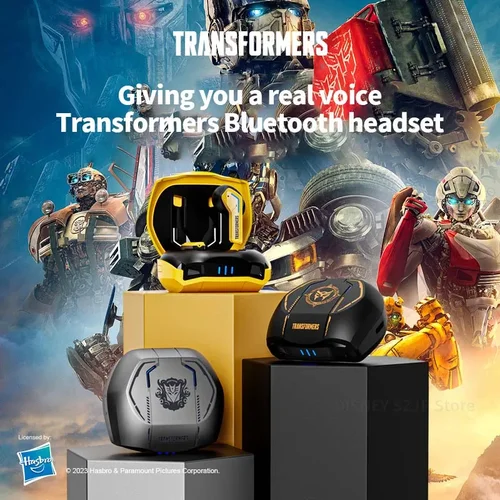 Imagen 2 del producto TRANSFORMERS TF-T06 Auriculares inalámbricos Bluetooth Auriculares con reducción de ruido Auriculares para juegos a elección de música