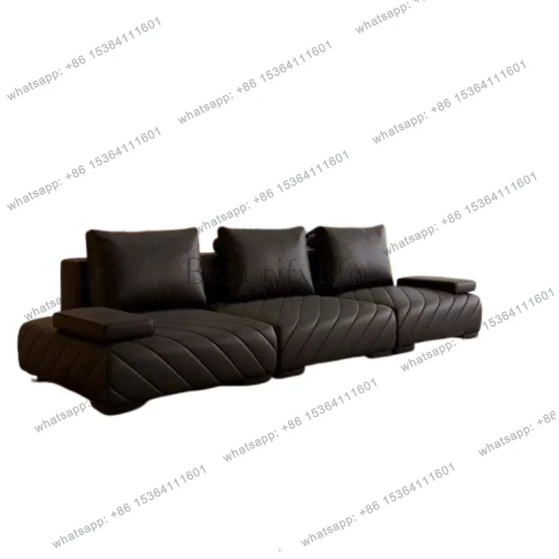 

56Luxury Floor Living Room Sofas Modern Designer Sectional Lounge Living Room Sofas Puffs European Muebles Postmodern Furniture