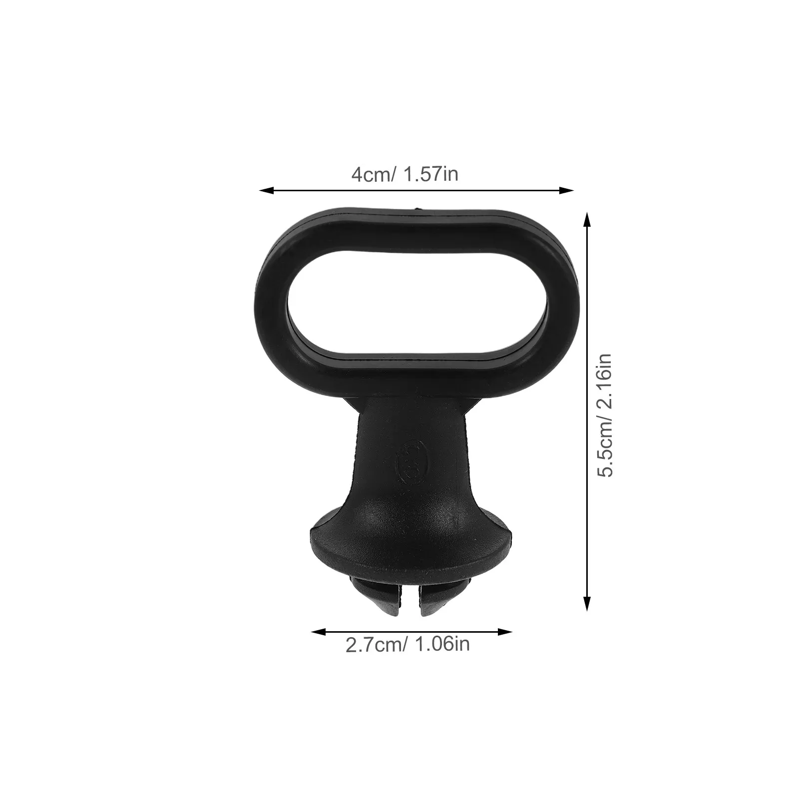 10Pcs Universal Motorcycle Speedometer Cable Guide Clip Black Rubber Front Mudguard Cable Holder Extreme Weather Performance
