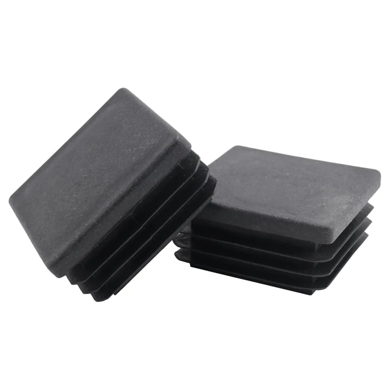 

MACH-50 Pcs Plastic Square Blanking End Cap Tubing Tube Inserts 38Mm X 38Mm