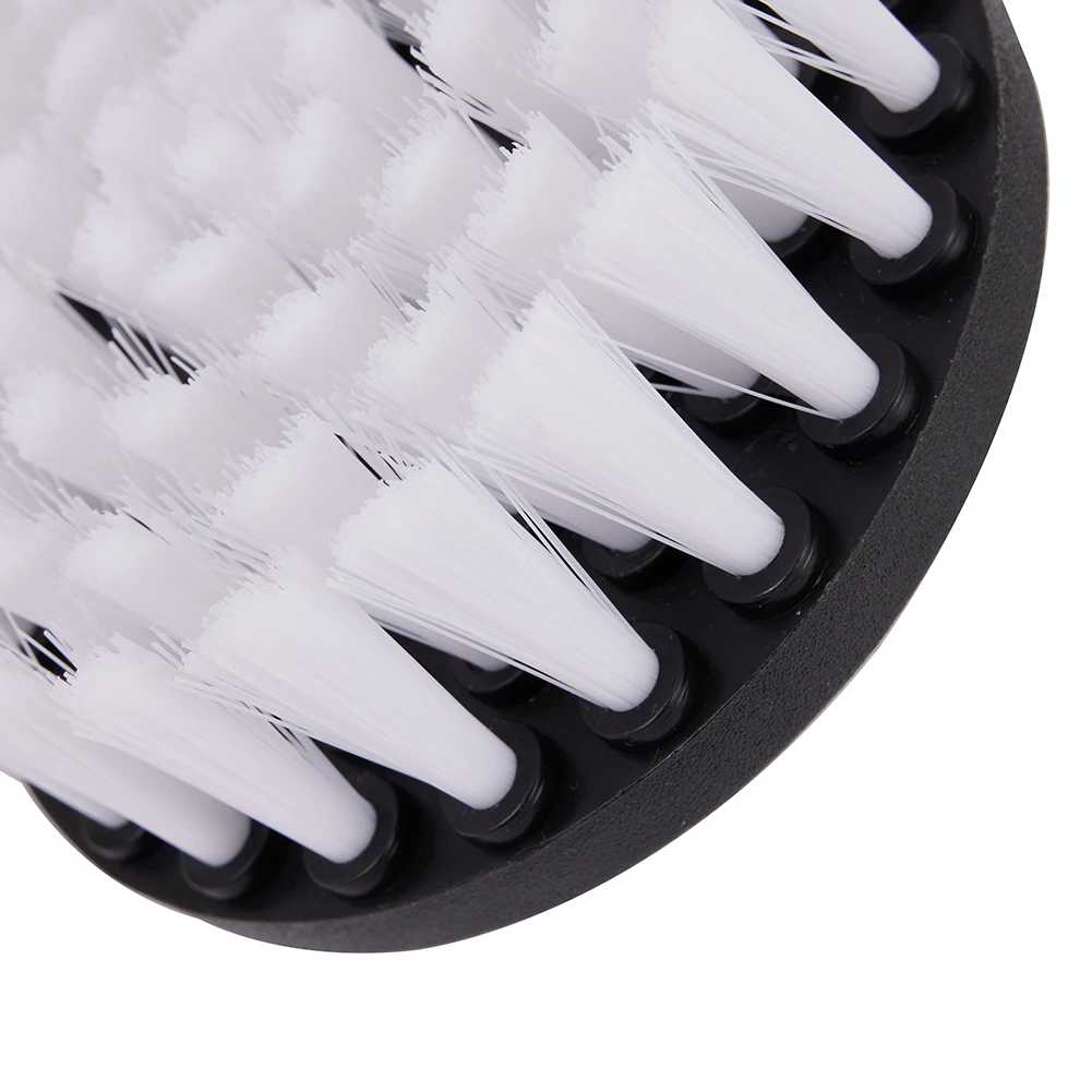 4 Inch Drill Brush Attachment Power Scrubber Tools For Cleaning Carpet & Leather And Upholstery Soft Cleaning Brush Accessories