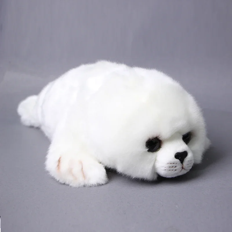 2 Pcs Soft Cute Seal Plush Toy – Big Eyes Stuffed Sea Animal Doll, Baby Birthday Gift for Kids Girls, Dropshipping