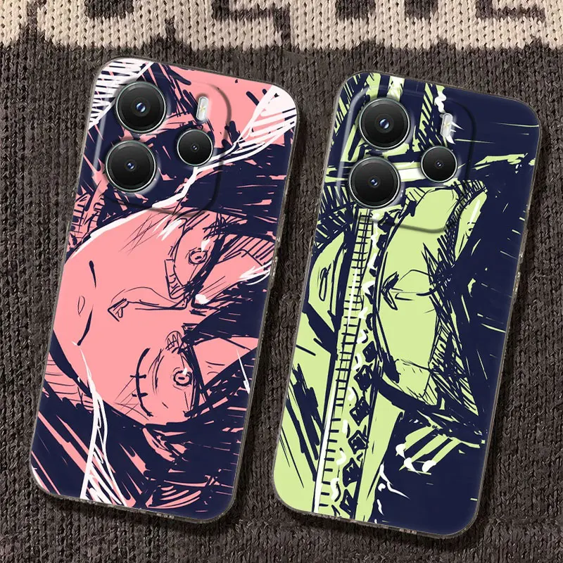 

One Art Pieces Zoros Anime Case For Xiaomi Redmi Note 15 14 13 12 11 10 Pro Plus Cover For Redmi 15C 15 14C 13C Clear Phone Case