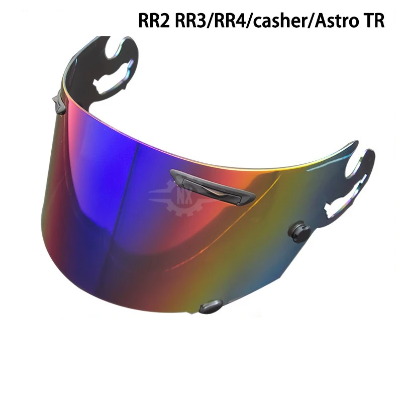 RR3/RR4/casher/Astro TR Helmet Mirror Color-changing Film Anti-fog Sticker Motorcycle Equipments capacete de moto