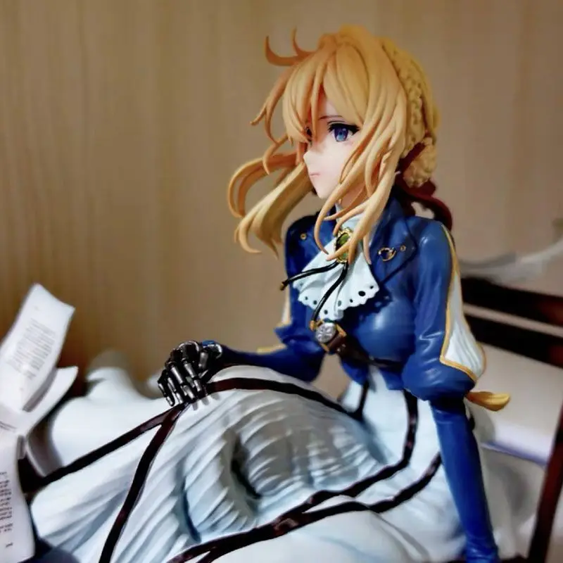 28cm Anime Violet Evergarden Figures Violet Figure Pvc Models Gk Statue Ornament Collectible Toys Decoration Dolls Child\'S Gifts