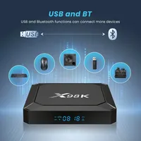 X98K Portable Box Android TV 13 RK3528 Smart TV Box Dual WIFI BT 5.0 Wifi 6 Set Top TV Box HD Media Player