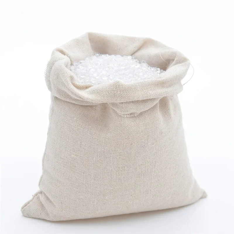 Resuable Cotton Linen Drawstring Handmade Kitchen Storage Pouch Gifts Wedding Jewelry Christmas Packaging Cloth Bag
