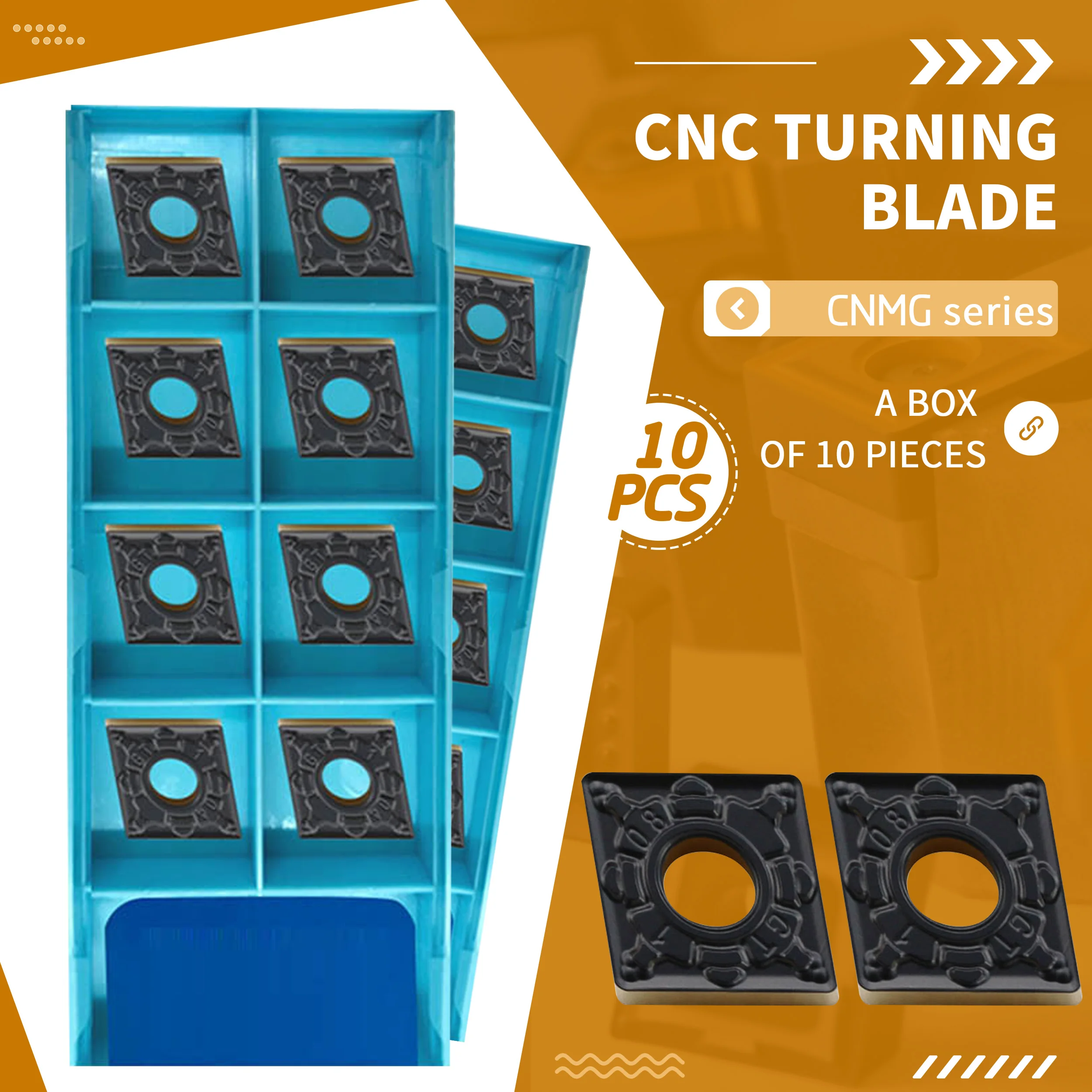 

Wear-resistant CNMG120404-GT CNMG120408-GT CNMG120412-GT HS8125 CNC lathe high-quality carbide cutting insert steel turning tool