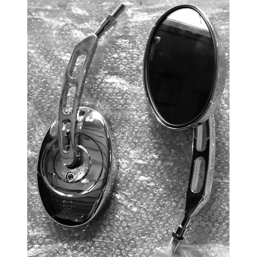 Pair For Keeway Cruiser 250 Dorado 250 Blackster 250 Superlight Vento Rebellian V-thunder Colt 250 Motorcycle Rear View Mirror