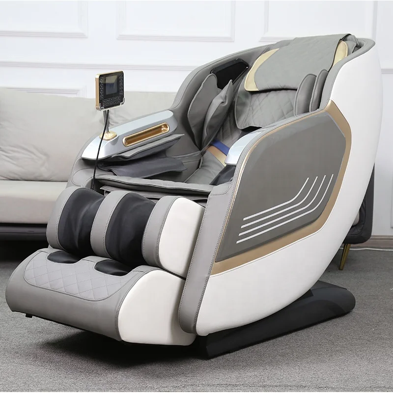 

For 2023 3d Deluxe Voice Body Scan Ai Smart SL Track Heated zero Gravity Relax Dual Movement Massage Chair