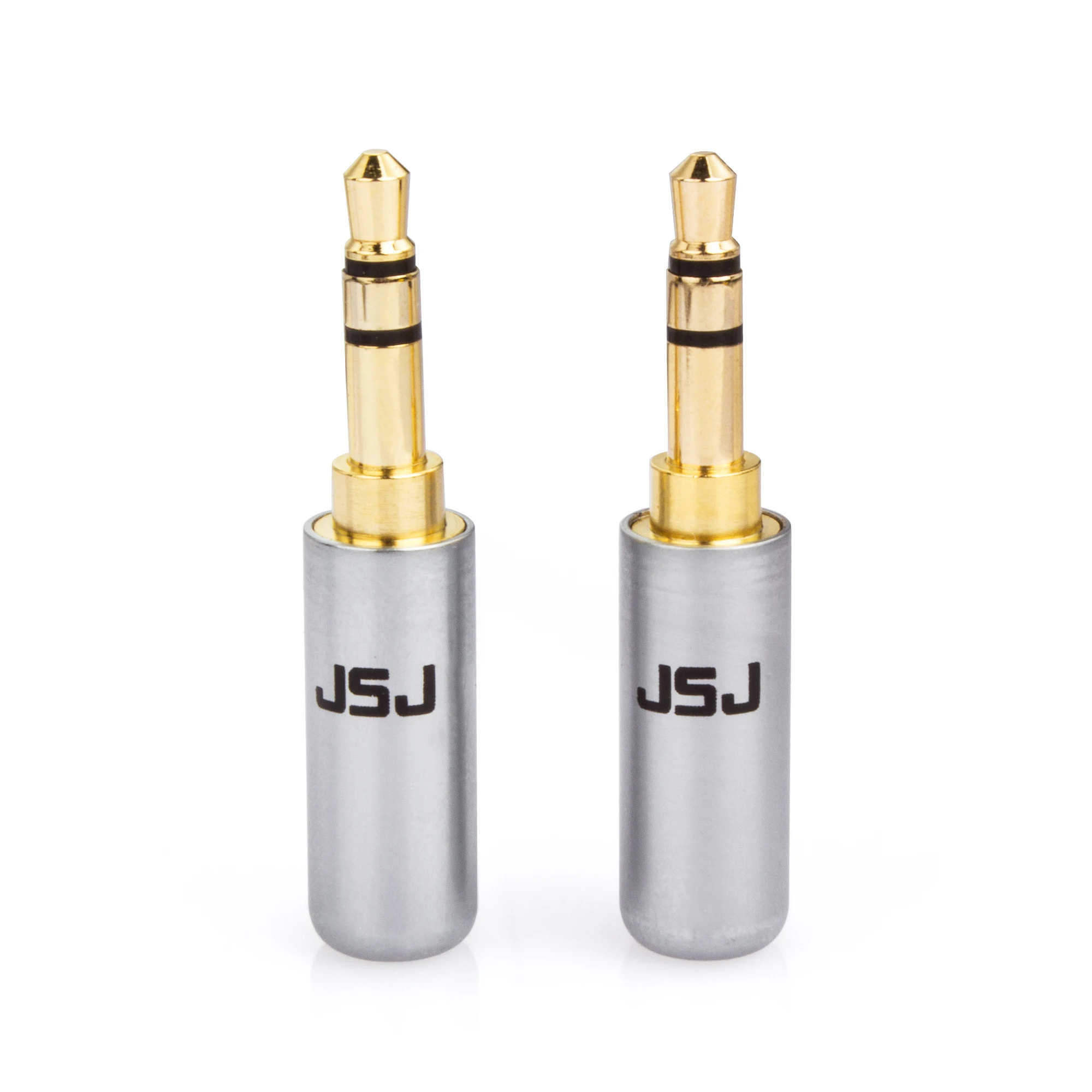 

JSJ 2pcs/lot 3.5MM Stereo Male Connector Female Connector 3 Pole 4 Pole With Mic for Repair Iphone Headphone