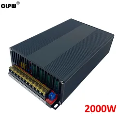 CLPW 2000W uscita singola AC DC 0-24V 28V 83A 36V 48V 60V 72V PSU regolabile per Led Light CCTV Stepper trasformatore AC DC