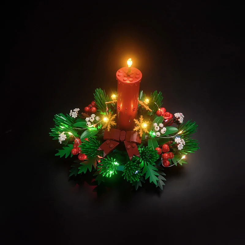 Lazishi LED light 40743 set suitable for Christmas Table Decoration building blocks (including lighting accessories only)