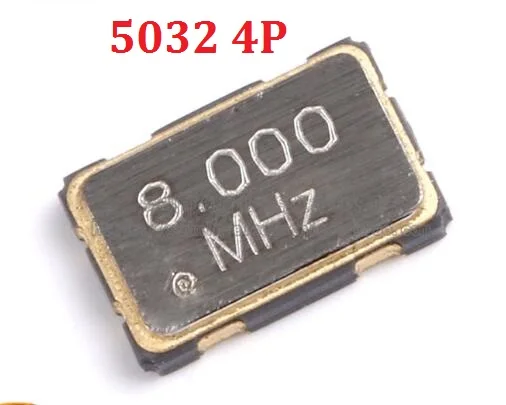10PC 5032 5.0*3.2mm 2/4P 2/4PIN Passive Crystal Oscillator SMD 8MHZ/10MHZ/11.0592MHZ/12MHZ/16MHZ 16.000/25MHZ/20MHZ/24MHZ/27MHZ