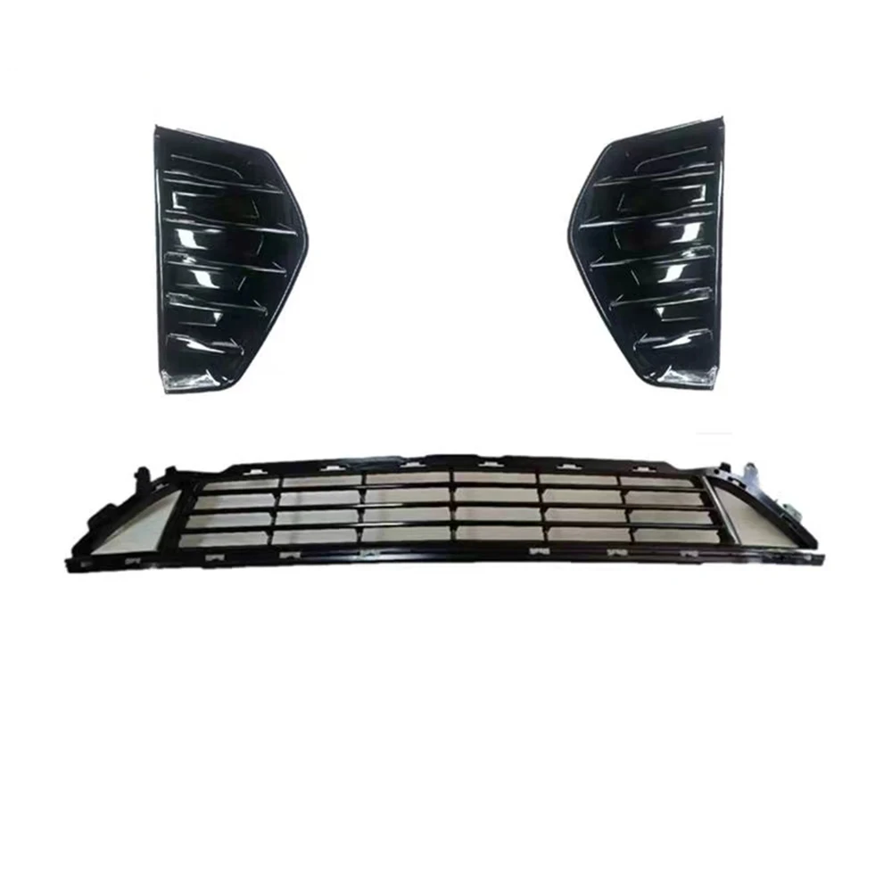 

For 19-21 Cadillac CT6 grille under the grille, front grille, surround fog light frame hole cover