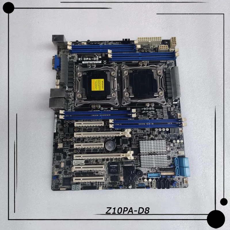 Z10PA-D8 ل Asus C612 المقبس 2011 ATX خادم اللوحة الأم DDR4 ل Xeon E5-2600 V3/V4 قبل الشحن اختبار مثالي