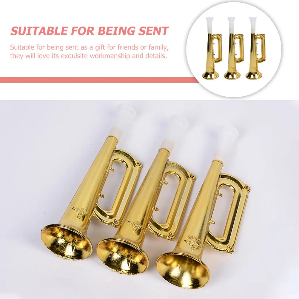 

10pcs Cheering Horn Props Portable Party Supplies Trumpet For Kids Festival Gathering Accessories Wear-Resistant Noise Makers
