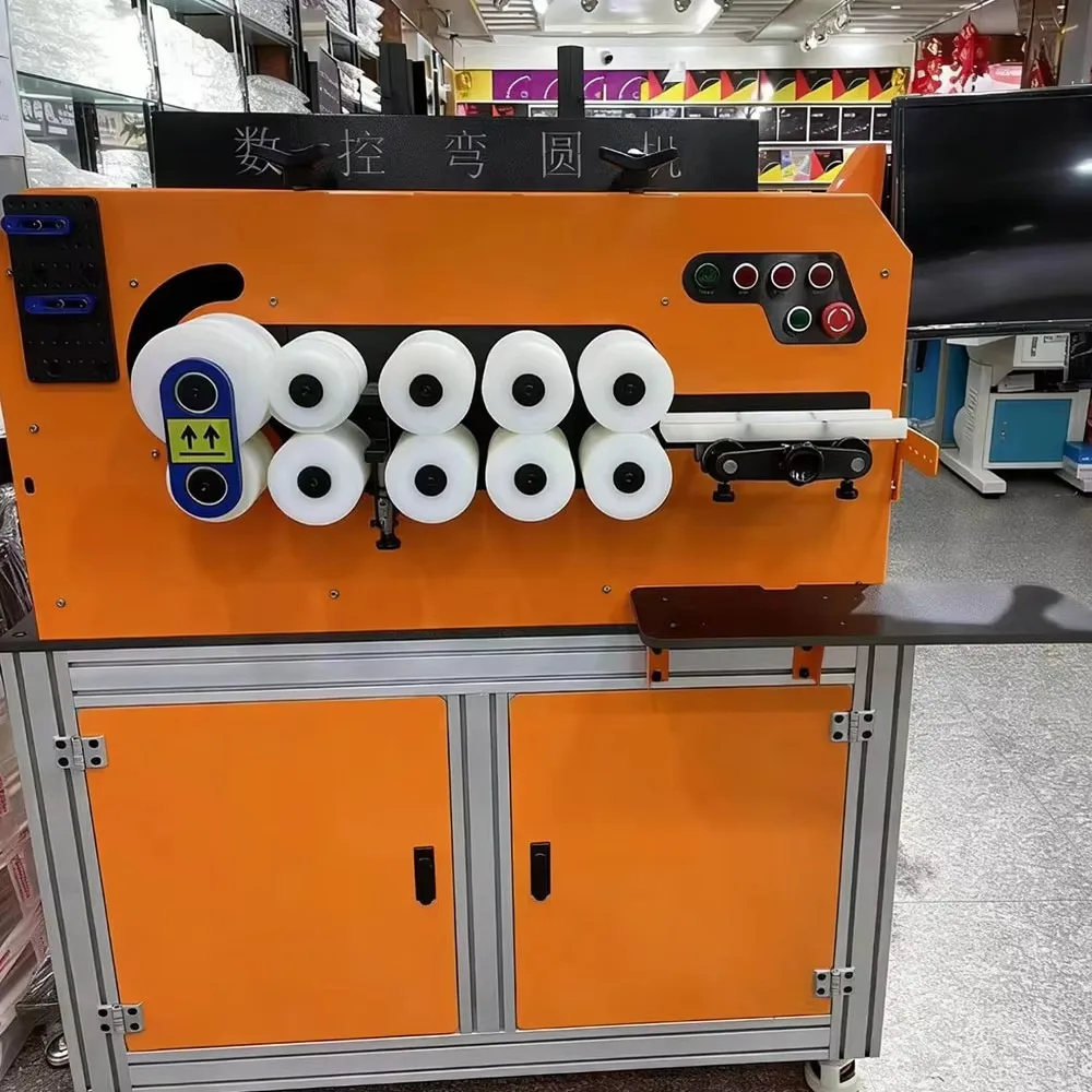 CNC Aluminum Mirror Frame Bending Machine For Alloy Light Box Making Durable High Precision