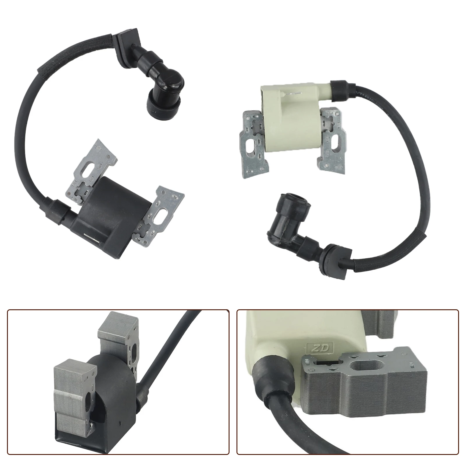 Ignition Coil Left Right For Honda GX610 GXV610 GX620 GXV620 GX670 GXV670 Replaces Part 30500-ZJ1-841 & 30500-ZJ1-845