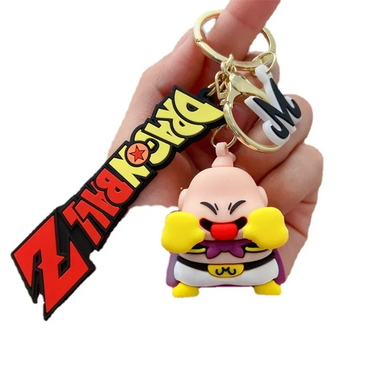 

Japanese anime Dragon Ball Trunks Goku Kawaii cartoon shaped keychain Anime peripherals Small gift