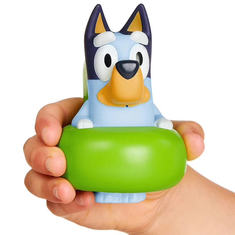 Bluey Bingo Cute Bath Toys Set Anime Dog PVC Model Dolls Water Sprayer Children\'s Bathtubs And Water Play Toys Children Gifts