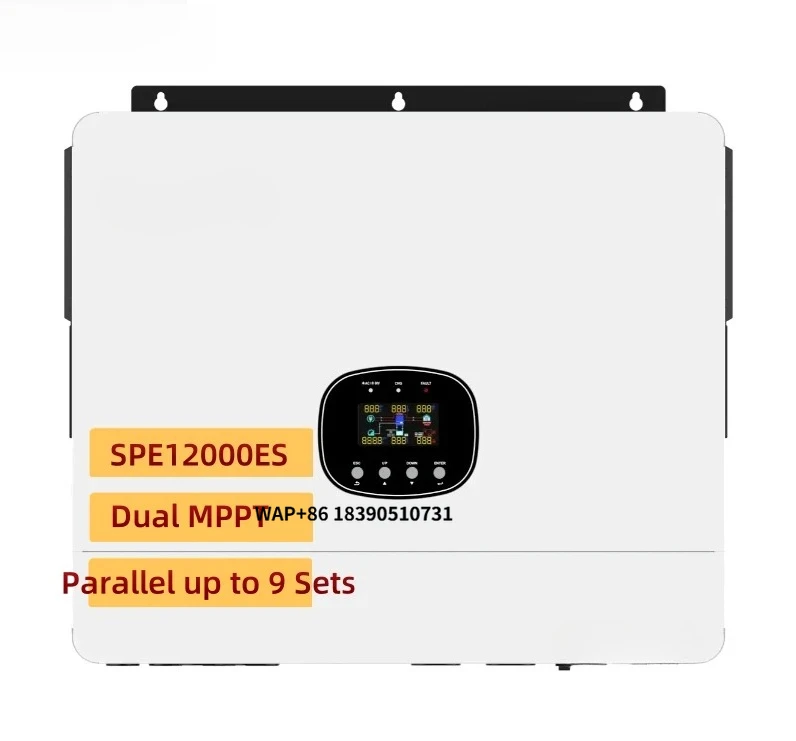 

New Popular SPE12000ES Hybrid Solar Inverter Dual Support Parallel up to 9 Sets for Solar Power Energy System