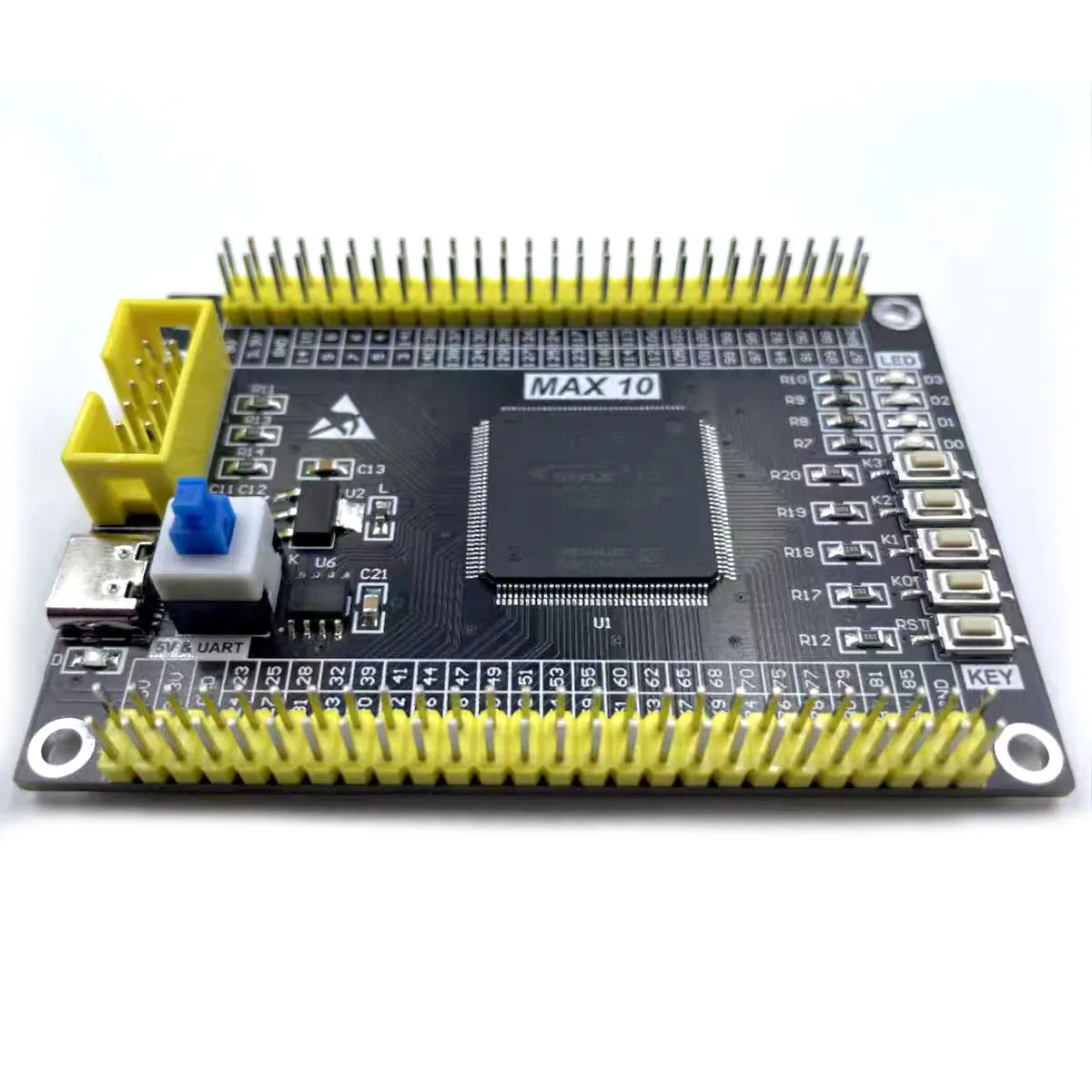 DEMO Board Altera FPGA CPLD MAX10 10M08SCE144 Core PCB Development Board