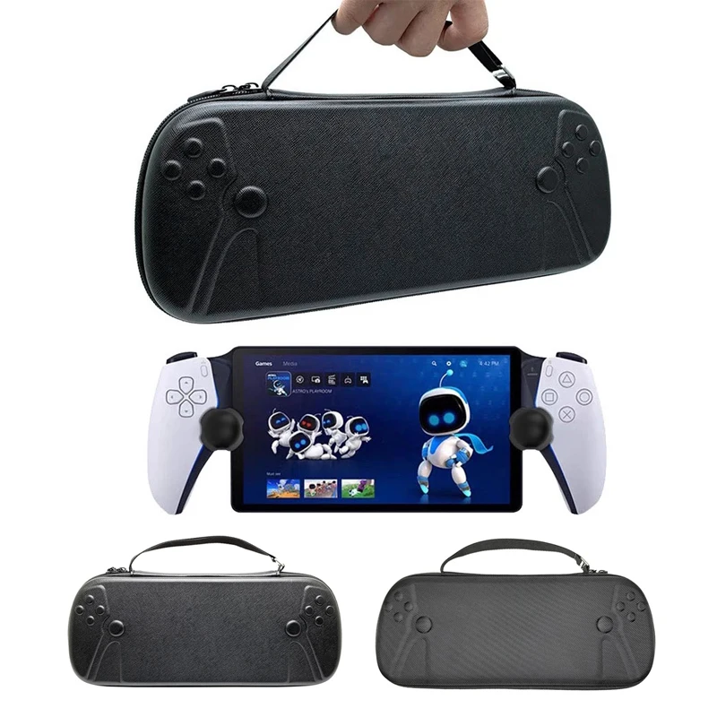 

Bullet Points: 1.Shockproof Protection: This game console bag is designed to protect your handheld device from scratches, bumps