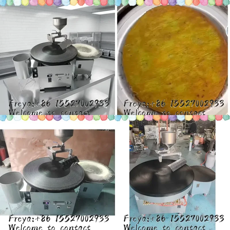 Automatic Middle Eastern Dessert Machine for Kunafa and Pancake High Efficiency Commercial Middle Eastern Bakery Machine