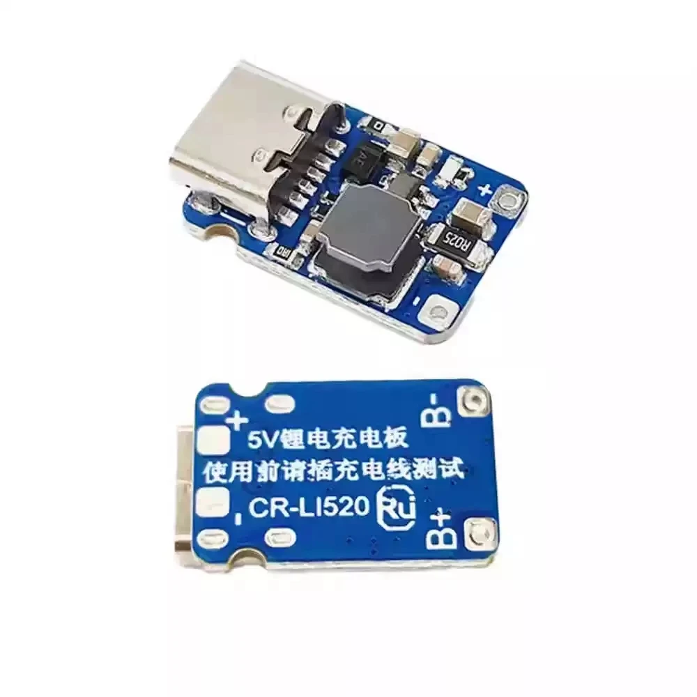 2A current mini lithium battery charging board 3.7/4.2V single section 18650 polymer fast charging Type-C power module