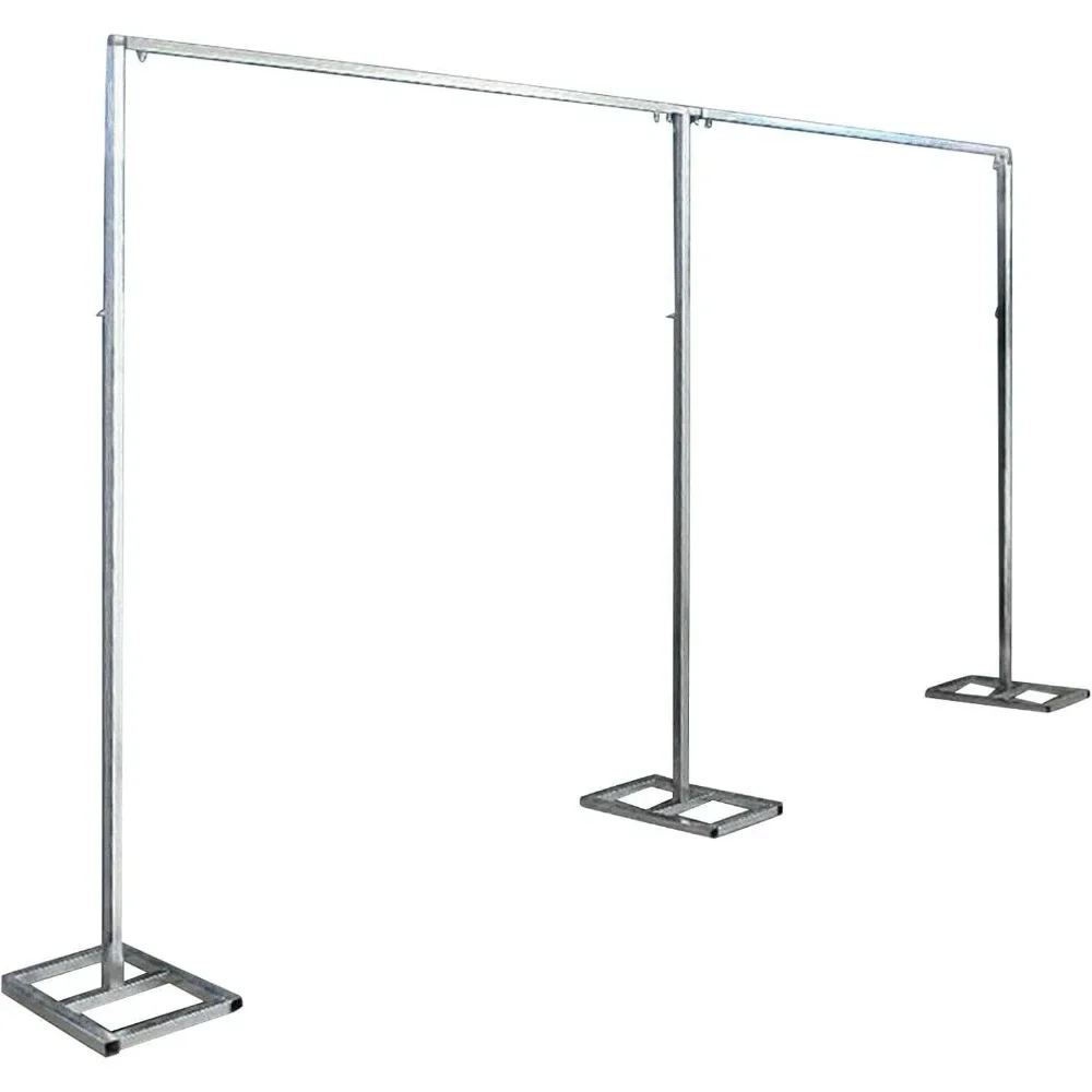 

10x20FT Backdrop Stand,Pipe and Drape Backdrop Stand for Parties,Pipe Kit Curtain Frame,Curtain Frame Stand