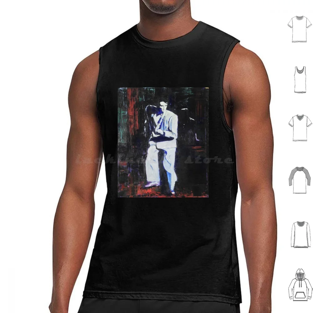 صورة لديفيد بيرن، رؤوس ناطقة - توقف عن الإحساس! تانك القمم سترة بلا أكمام يتحدث رؤساء الموسيقى ديفيد بيرن جديد