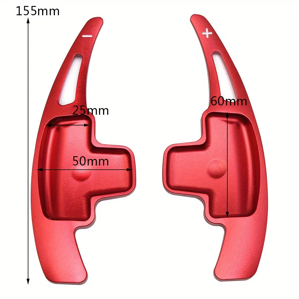 Steering Wheel Paddle Shifter Extension for Mercedes A B E GLA GLK SLK Class Aluminum Shift Paddle Blade Kit Paddle-Shift Cover