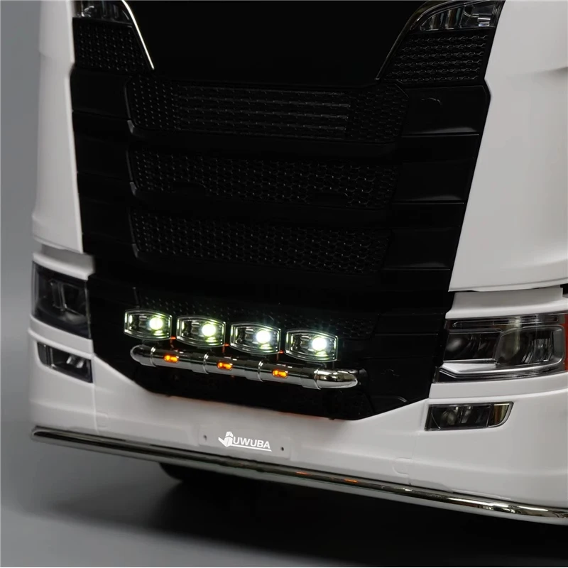 LED Decoratieve Koplampen Licht Board voor 1/14 Tamiya RC Dump Truck SCANIA 770S 6×4 56368 8X4 56371 Auto Accessoires