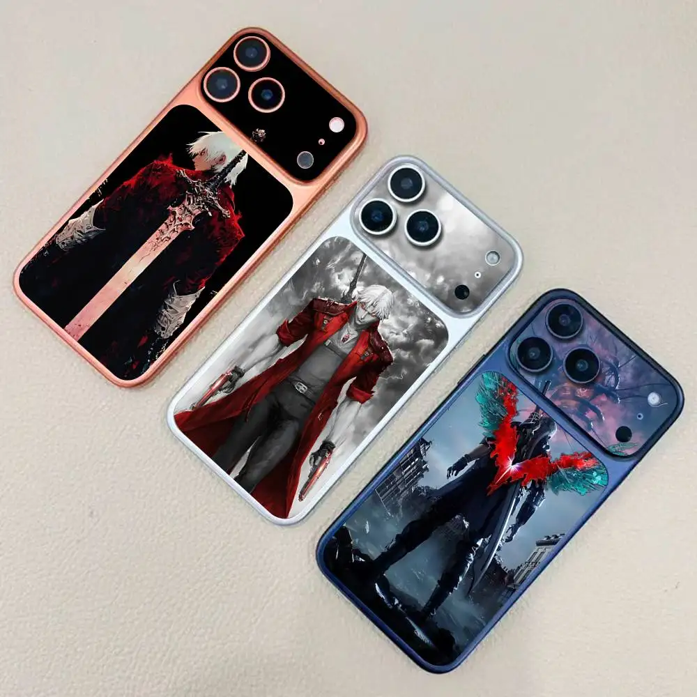 

D-Devils Action Game M-May C-Cry Protective Back Decal Skin Wrap Sticker For IPhone 17 Pro 17 Pro Max