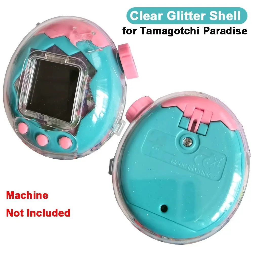 

Hard Plastic Protective Cover Clear With A Replaceable Panel Cover Protective Shell Decorative Cover for Tamagotchi Paradise