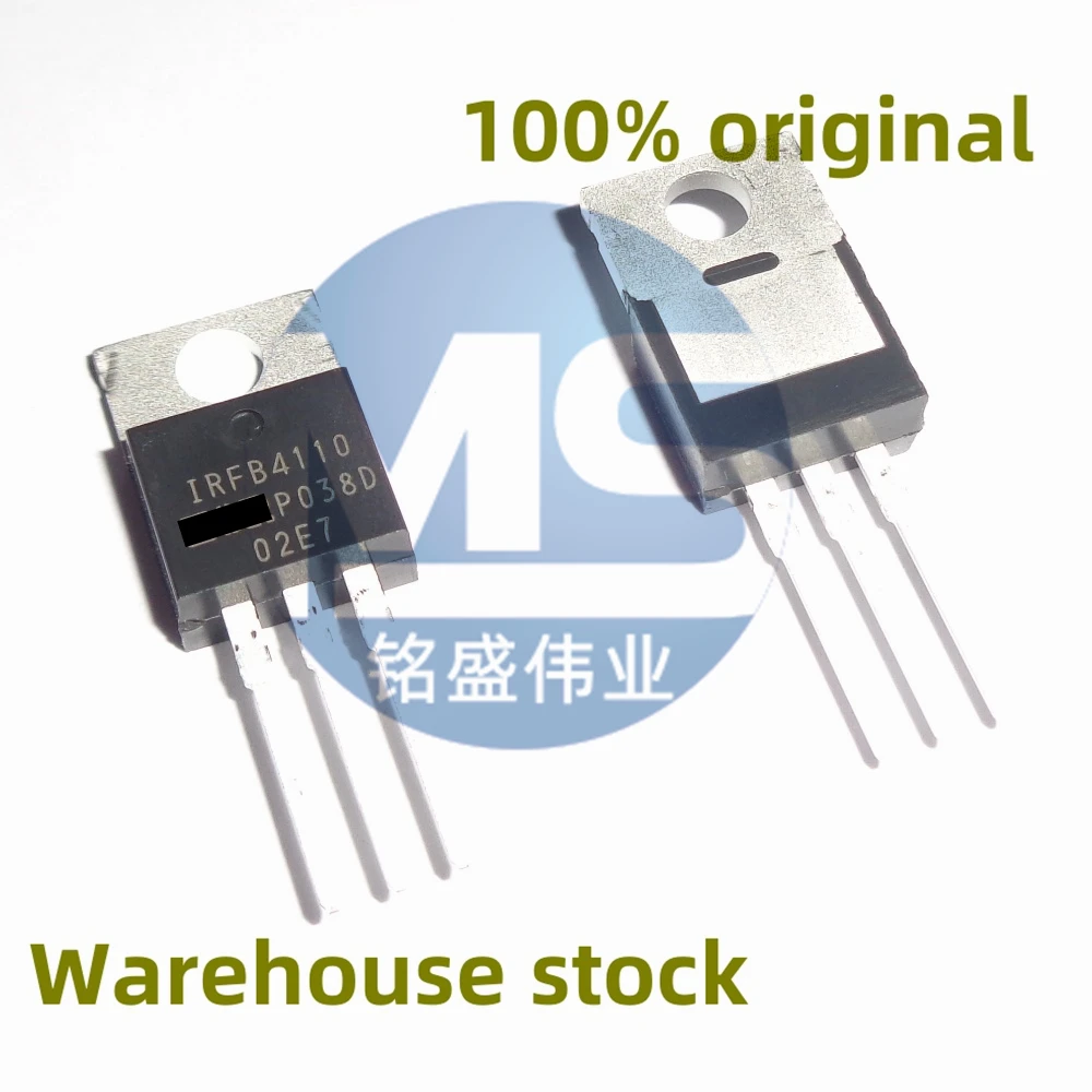 10Pcs 100%全新 Irfb4110 Irfb4110Pbf 100V 180A Direct Insertion To-220 N-Channel Mosfet Field-Effect Transistor Spot Sale