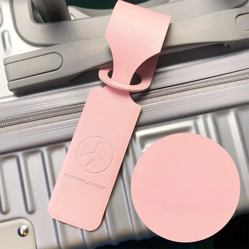 Six hanging luggage tags