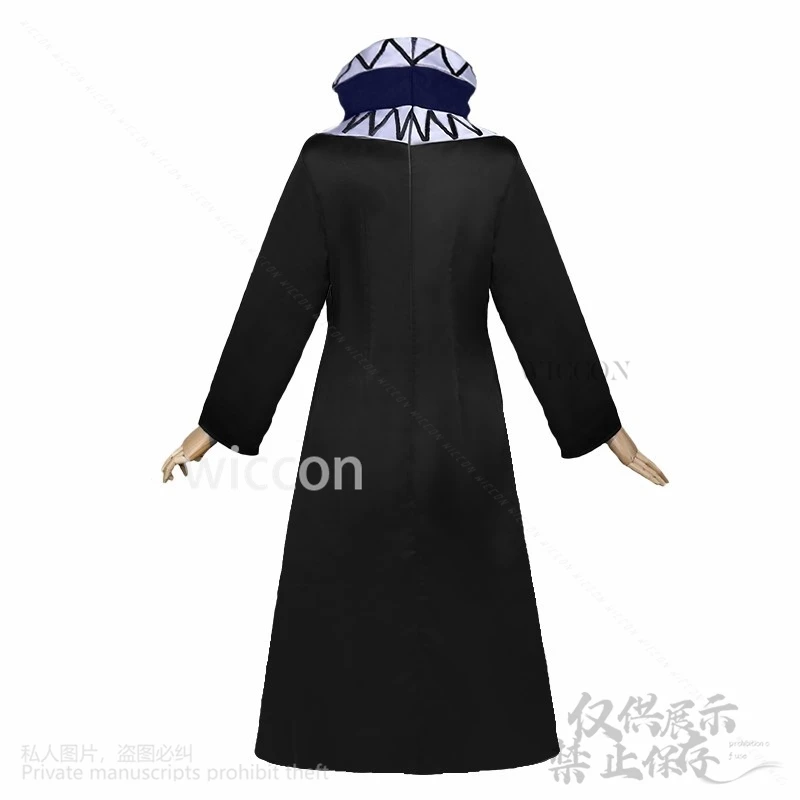 Feitan Pōtoo Anime HxH Costume anime Cappotto nero Uniforme Parrucche per Halloween Festa di Natale Cos Uomo Donna Personalizzato
