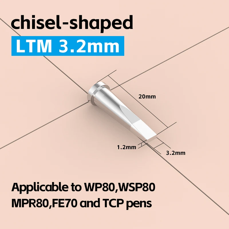 LTAA LTT LTO Soldering Iron Tips  Replacement LTGW LT4X LTGW LTKN LT22CP LT33CP LT1LX LT1L for Weller WSD81 WD1000 WSP80 WP80