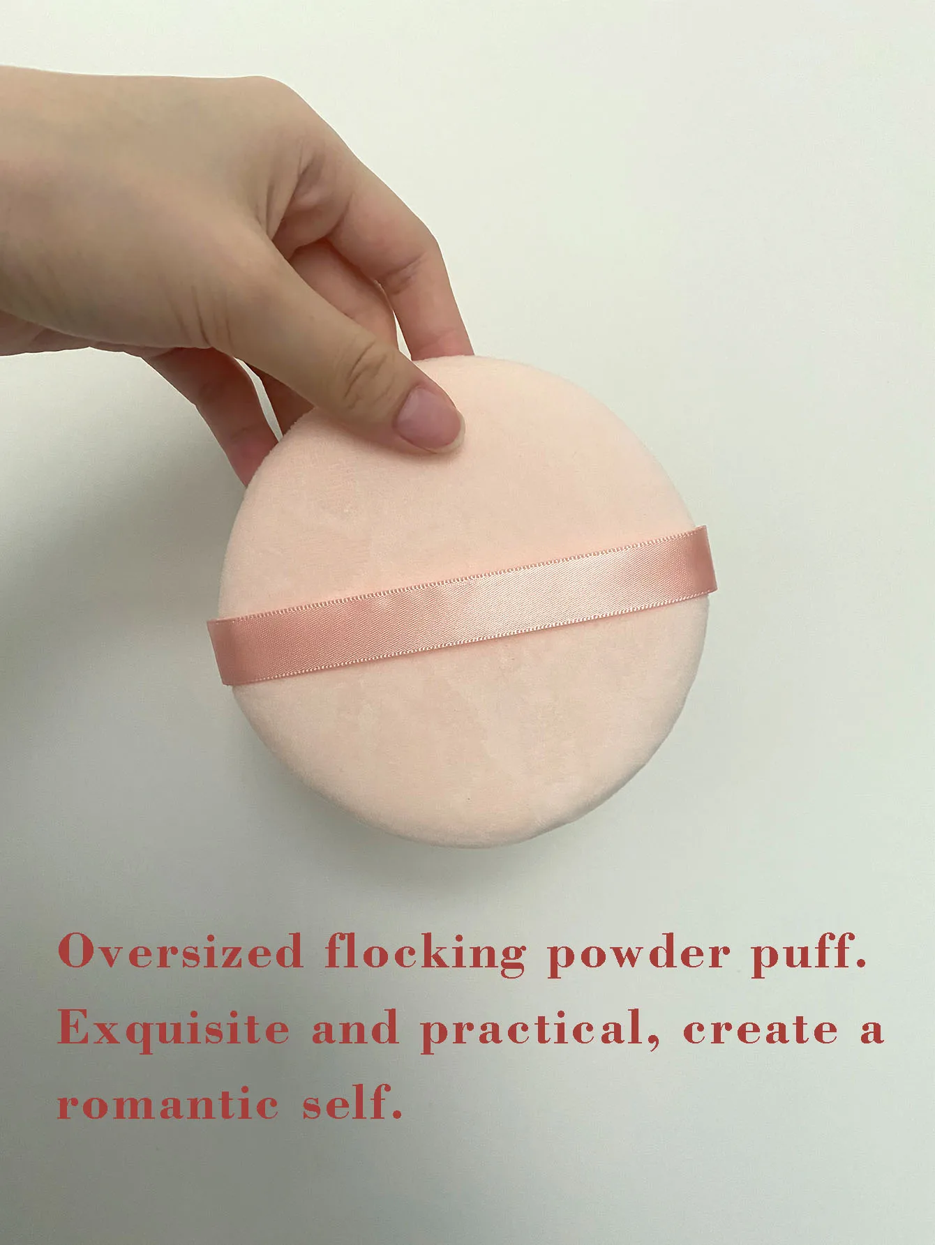 4pcs Add a large makeup sponge powder puff for soft face