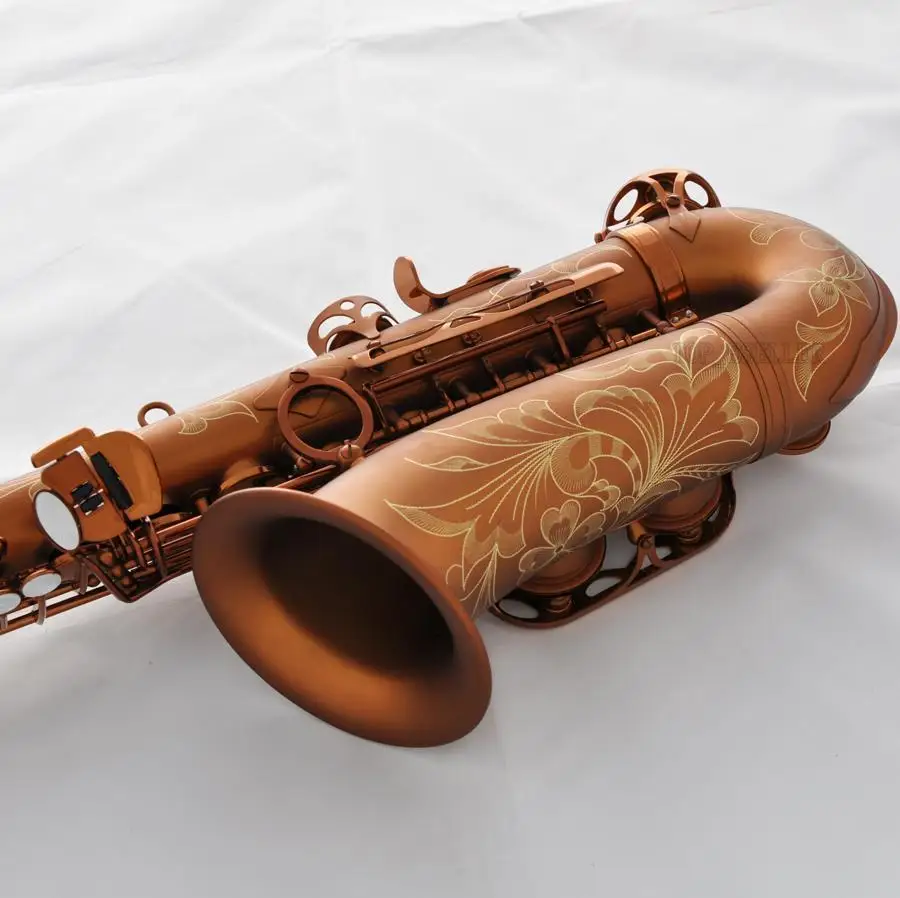 

Professional Mercury Alto Sax Matte Coffee Saxophone 875 Model Saxofon With case 2025