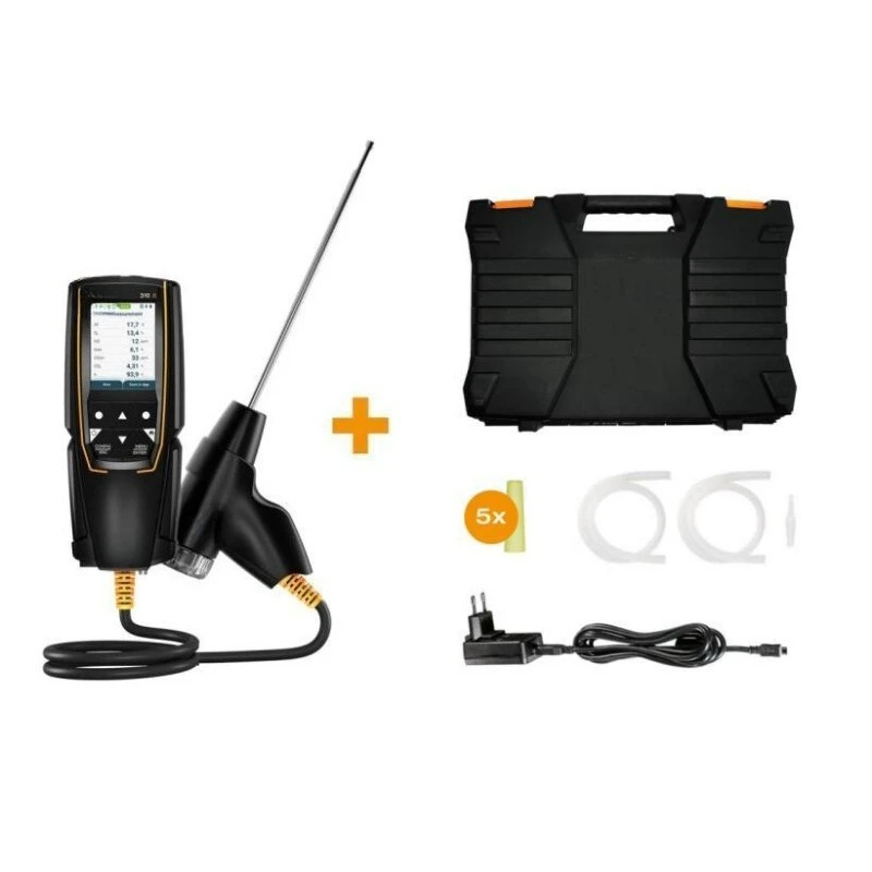 310-II Flue Gas Analyzer O2, CO, CO2 Flue Gas Temperature Environment CO Pumping Force and Pressure