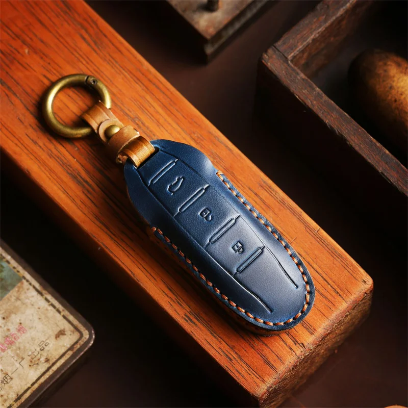 1pc Car Key Case Fob Cover Keychain Accessories for Dongfeng Fengguang DFSK Glory 580 Fengon Ix5 Ix7 Seres Sf5 2021 2022